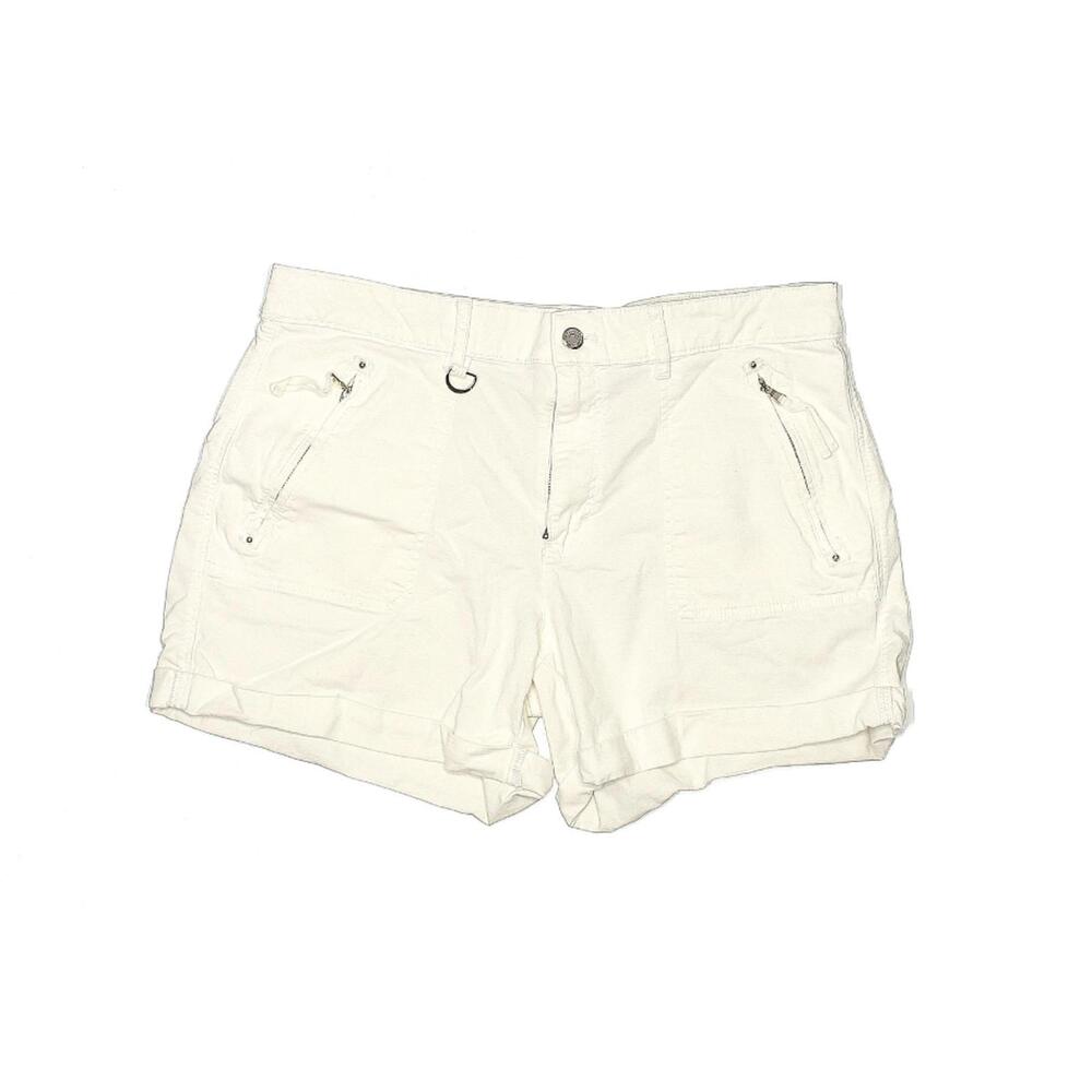 White House Black Market Women's Khaki Shorts Size 12
